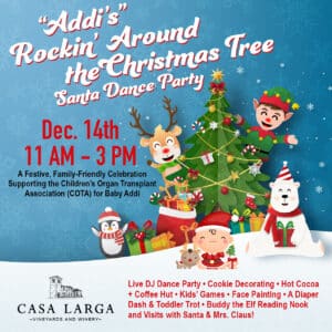“Addi’s” Rockin’ Around the Christmas Tree Santa Dance Party| December 14, 2025